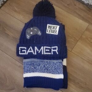 The Children's Place Blue Gamer Beanie